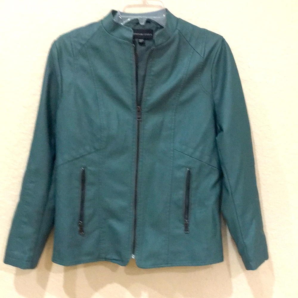 Faux Leather Jacket